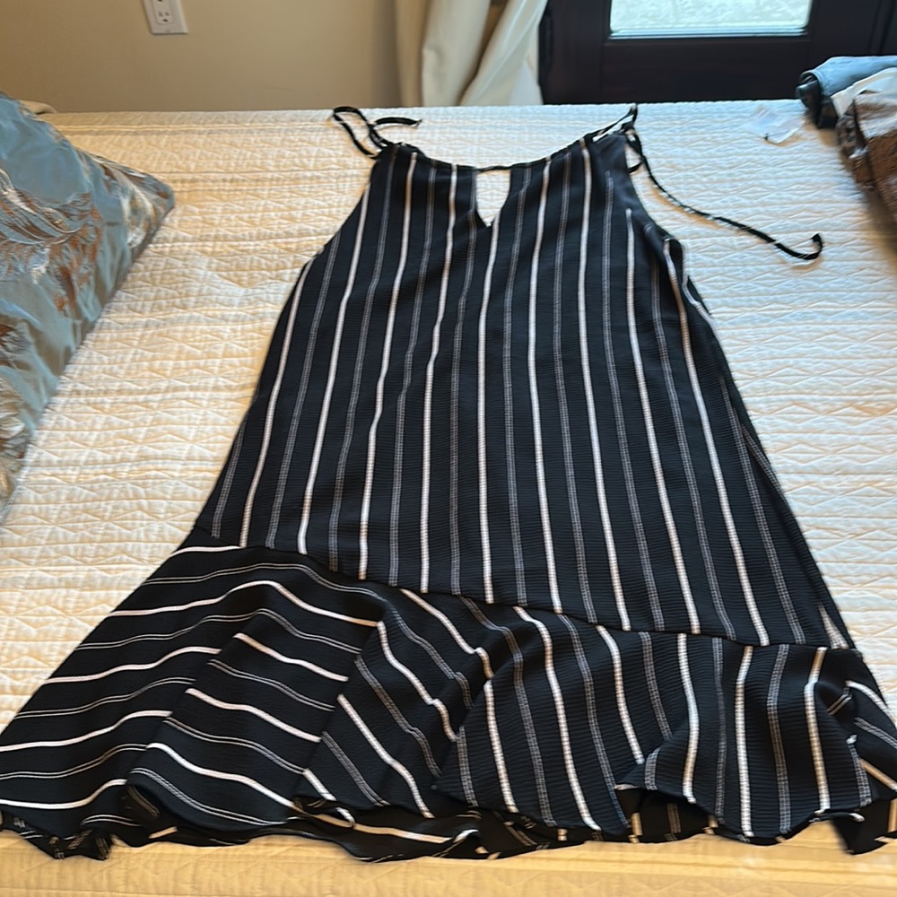 Flowy dress with spaghetti straps